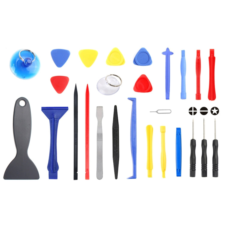 JF-8141 Kit di strumenti di smontaggio per riparazione spudger con piede di porco in metallo + plastica 26 in 1, JF-8141 JF-8141 Kit di strumenti di smontaggio per riparazione spudger con piede di porco in metallo + plastica 26 in 1, JF-8141